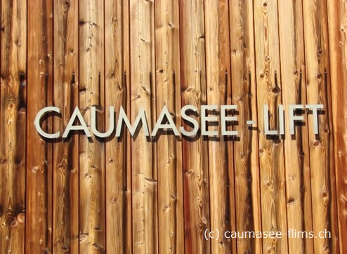 Caumasee-Lift - Kabelbahn zum Badesee