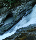 Felsbachschlucht beim Crestasee